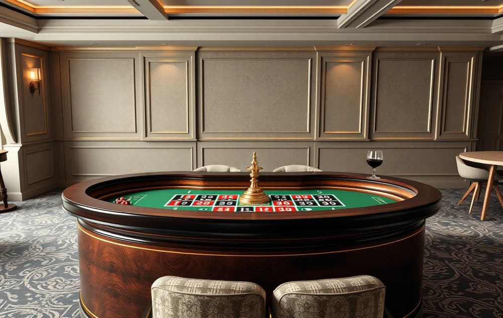 Rulettbord med sjetonger og tall fra et norsk casino-perspektiv.